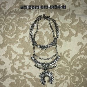 Only worn once bauble bar necklaces